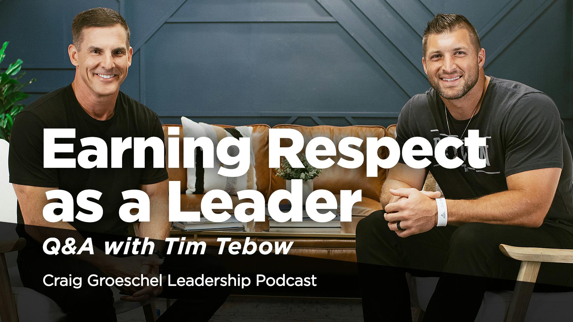 Q&A with Tim Tebow: Earning Respect as a Leader, Leadership