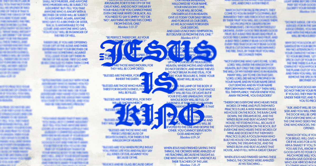 Jesus Is King